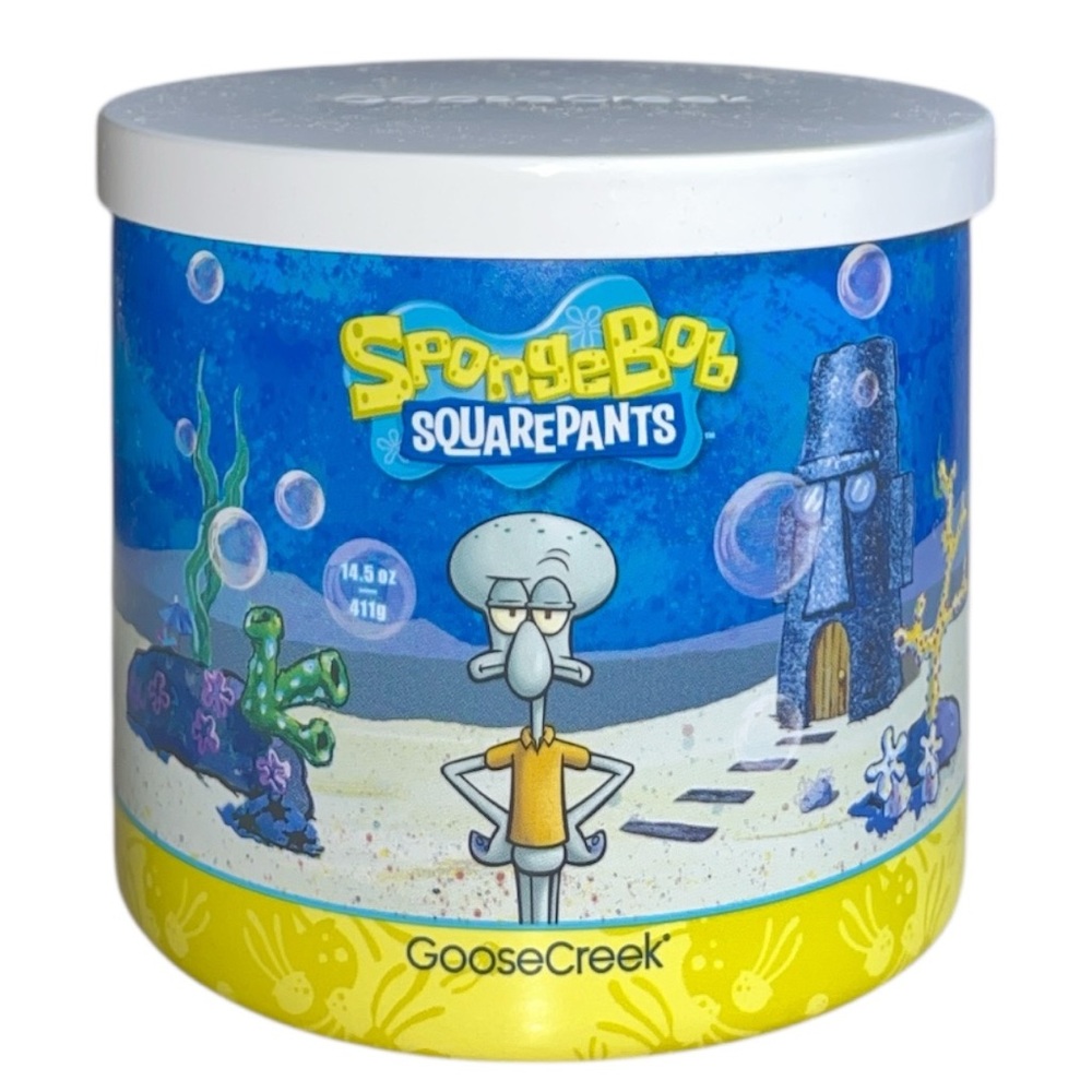 SpongeBob SquarePants Squidward Tentacles 14.5 oz 3-Wick Soy Candle